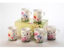 Heath McCabe Countryside Flowers Mug Set Heath McCabe Countryside Flowers Mug Set